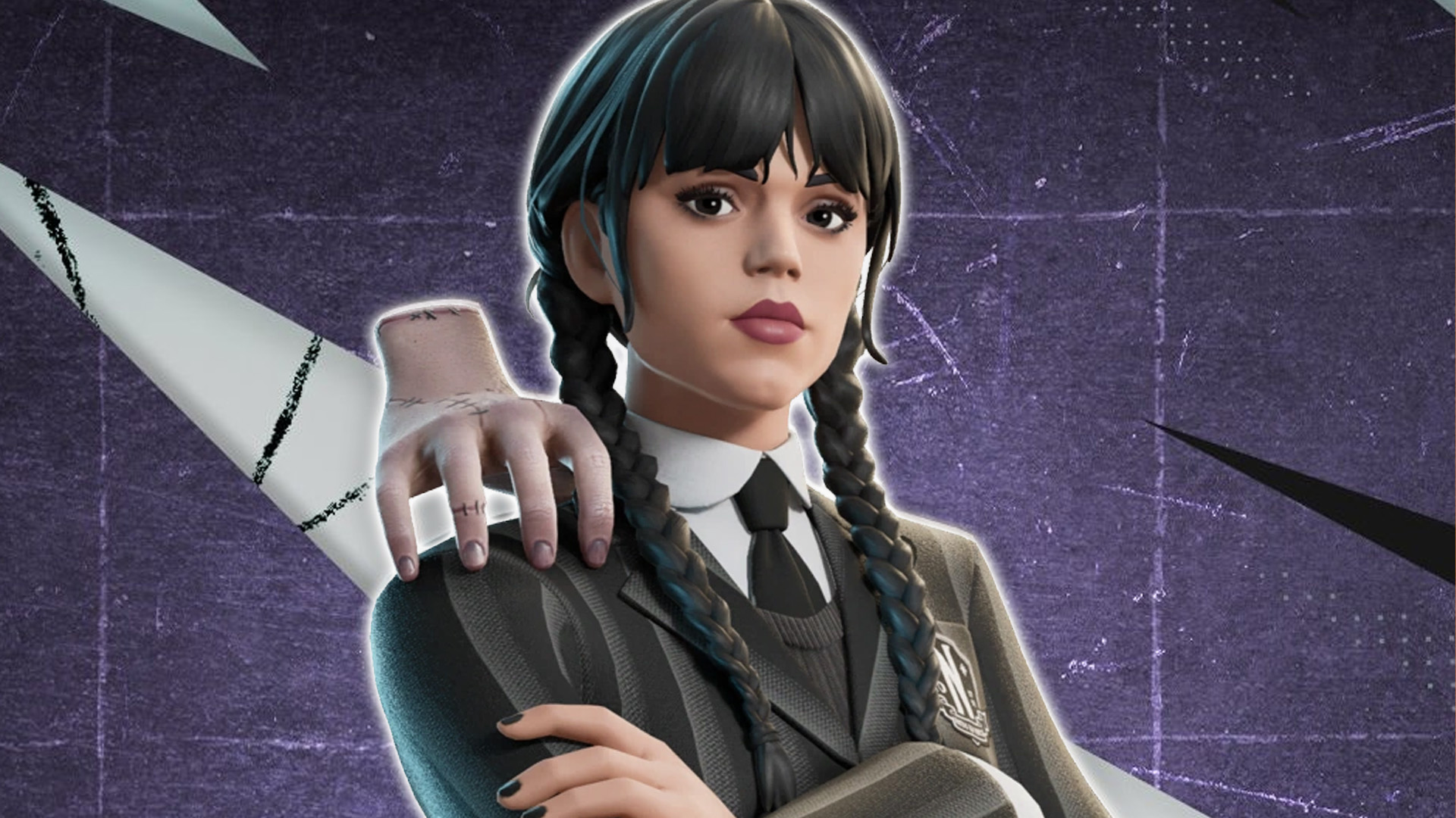 Fortnite’s Wednesday Addams skin is free, but for less than three hours