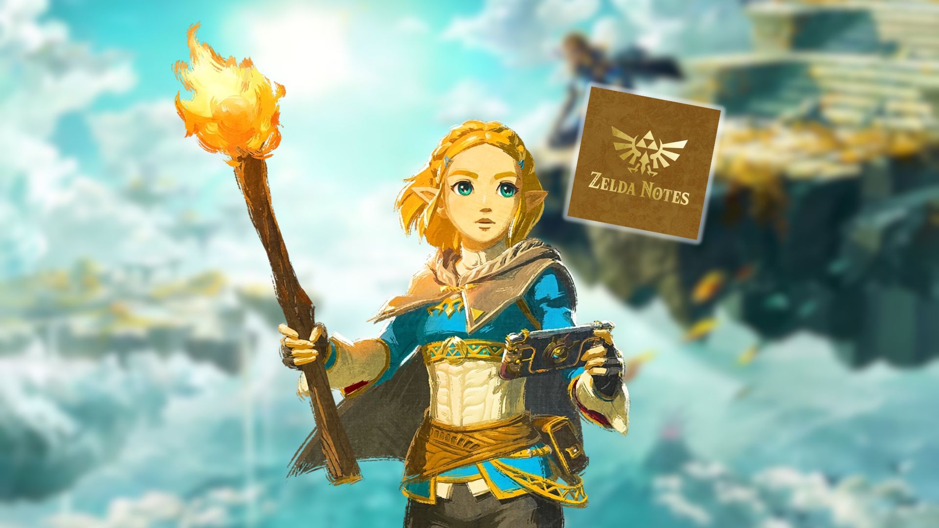 How to use the Zelda Notes app