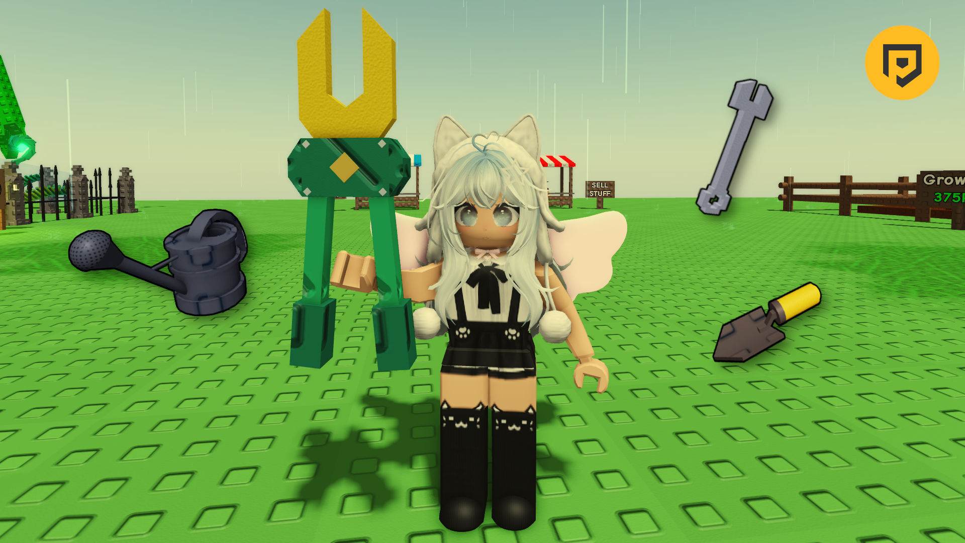 All Grow a Garden gear and how to use it