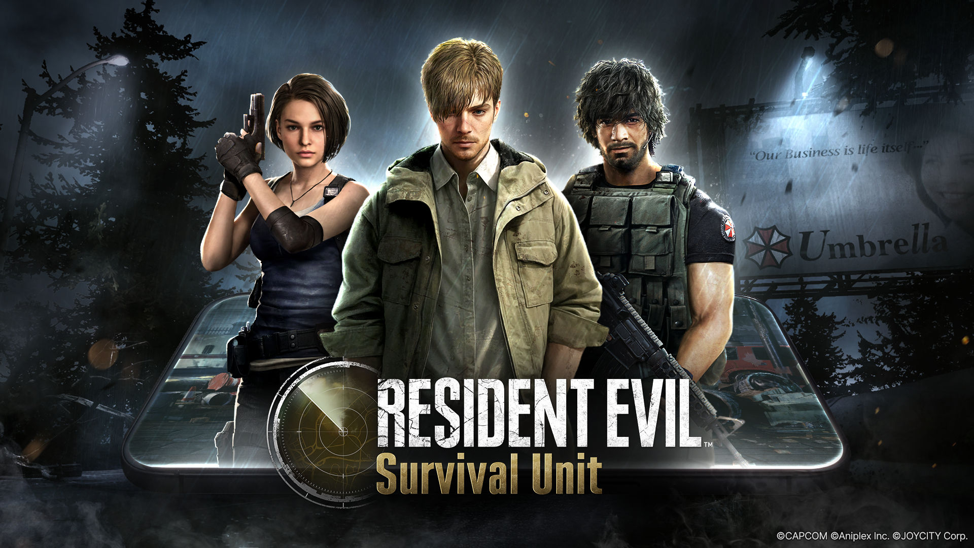 Fight through the winter with Leon S. Kennedy and Jill Valentine in Resident Evil Survival Unit